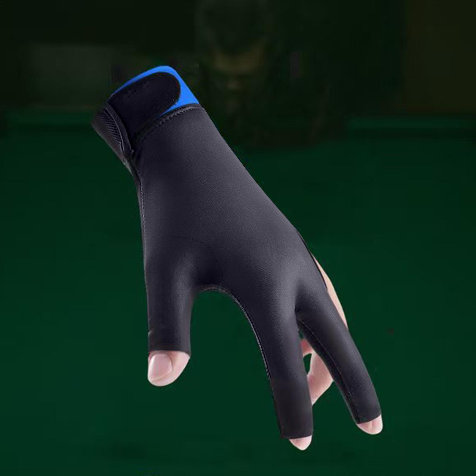 Men Accessories For Hand - Biljarthandschoen Linkerhand 3-vingerig Antislip Sportaccessoires Lichtgewicht