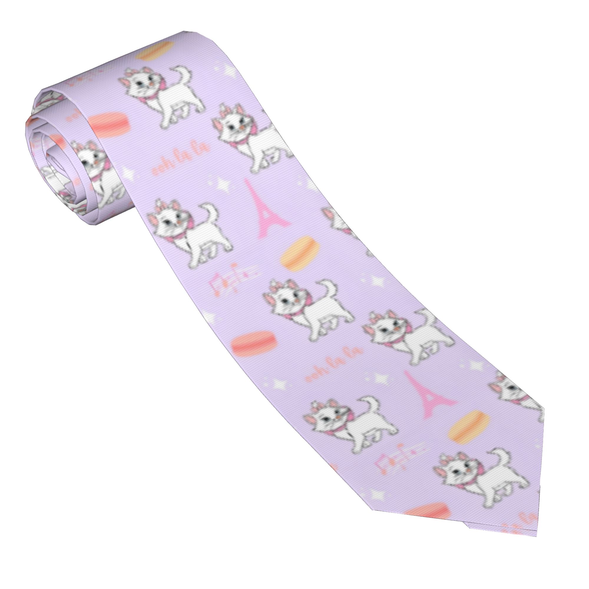 Men'S Accessories Paris - Stropdas Aristocats Maries Cats Unisex Skinny
