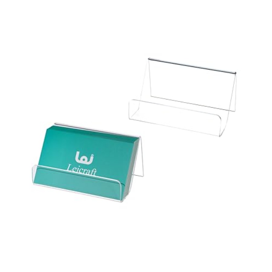 Men'S Accessories Office - Acryl visitekaartjeshouder voor op het bureau,