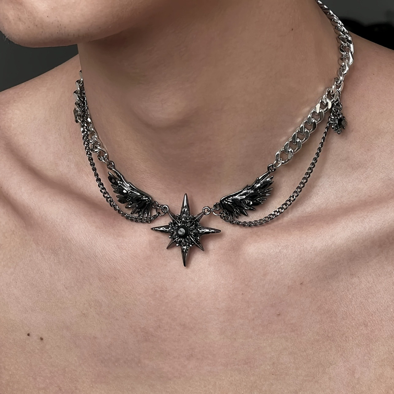 Men Accessories Singapore - Nieuwe gotische donkere stijl Thorn Star