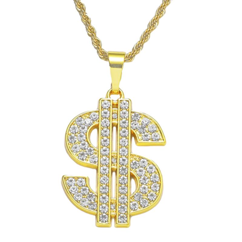 Men Accessories Singapore - Dollar Bord Ketting 80S 90S Kostuum