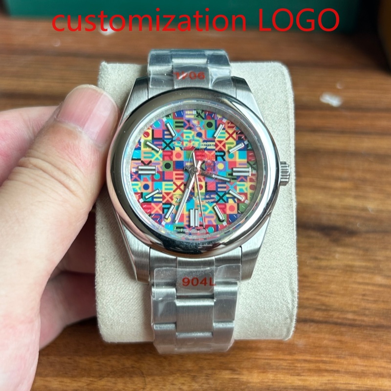 Men'S Accessories Jewelry Bracelet - 31mm/36mm/40mm Kleurrijk Luxe Automatisch uurwerk 904L