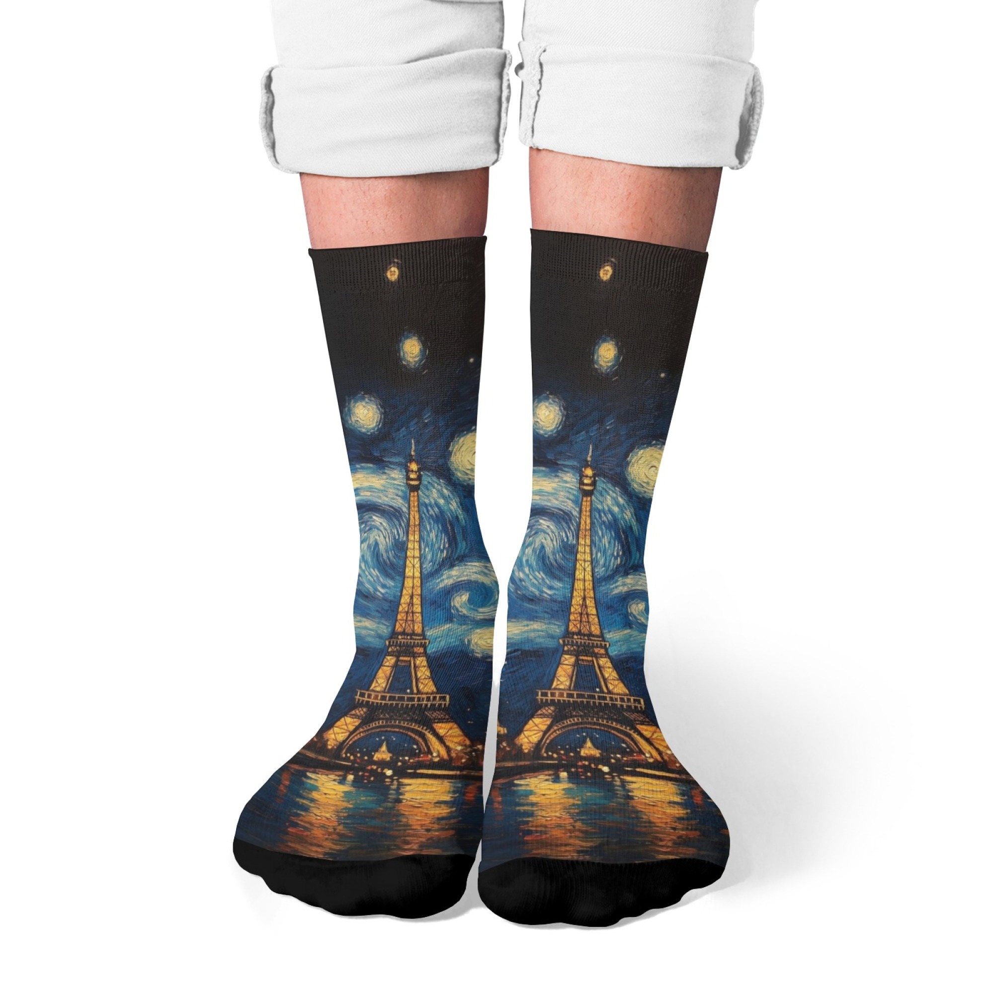 Men'S Accessories Paris - Unisex Van Gogh - Stijl Sterrennacht