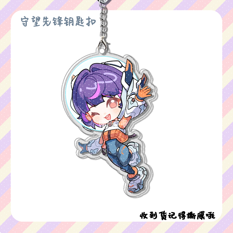 4 stuks Anime Game Overwatch C - Men Keychain Accessories recensie en prijs