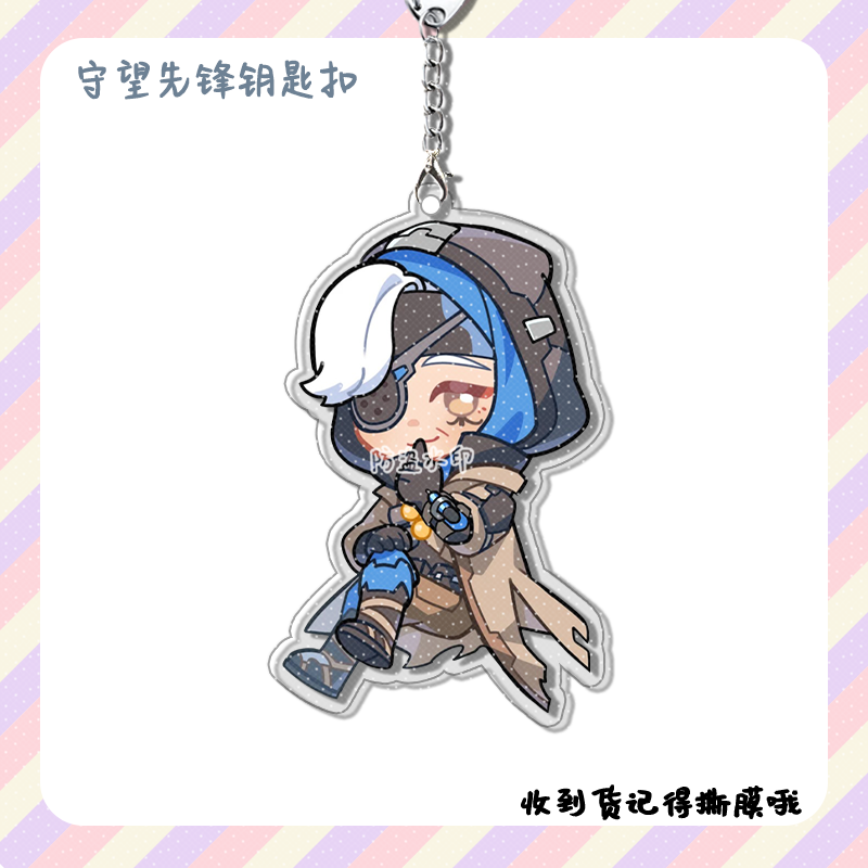 4 stuks Anime Game Overwatch C - Men Keychain Accessories recensie en prijs