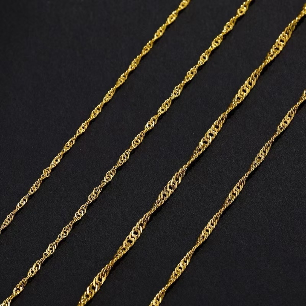 Hip Hop Rvs Water Wave Chain K - Men Accessories Singapore recensie en prijs