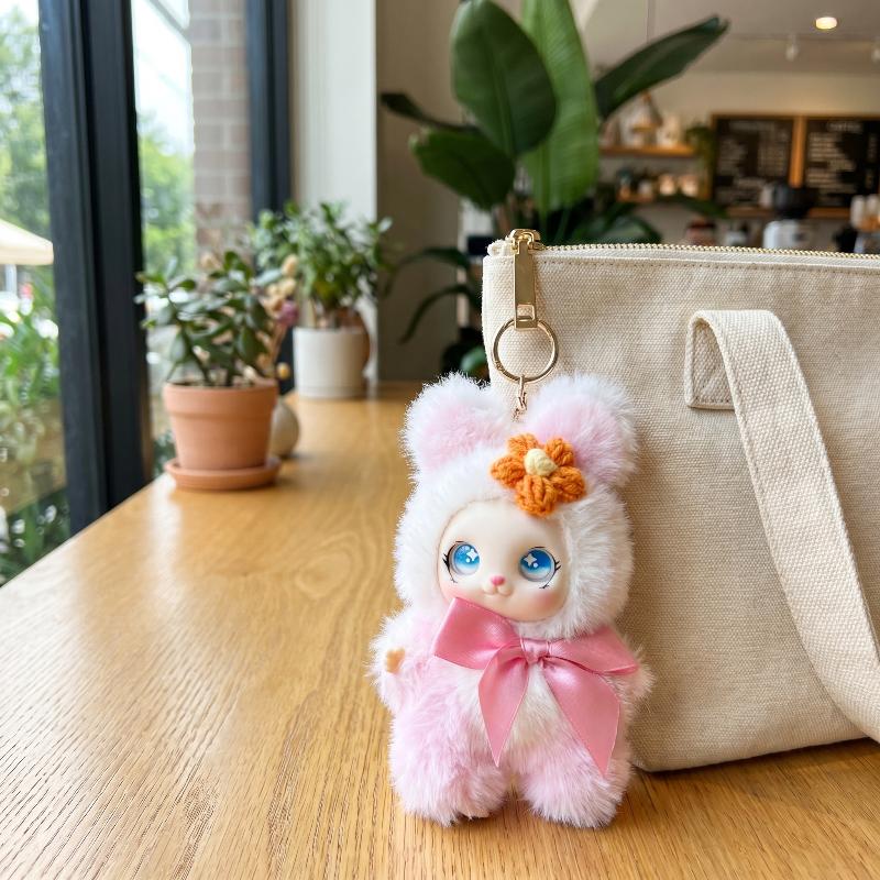 Schattige dierenpluche sleutel - Men Keychain Accessories recensie en prijs