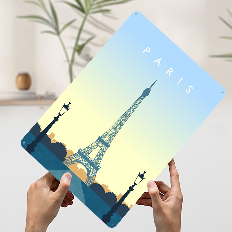 Parijs 3D Textuur Geprint Post - Men'S Accessories Paris recensie en prijs