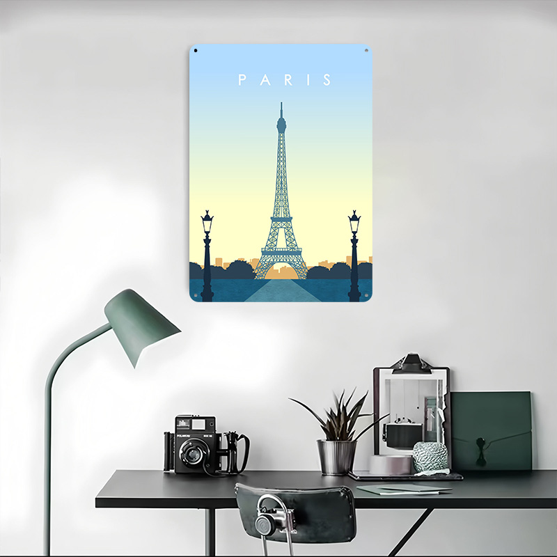 Parijs 3D Textuur Geprint Post - Men'S Accessories Paris recensie en prijs
