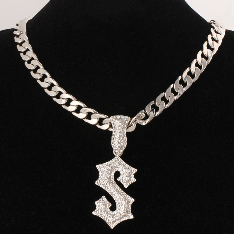 Nieuwe Letter S Hip Hop kettin - Men Accessories Singapore recensie en prijs