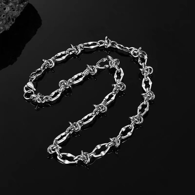 ASONSTEEL 8mm breedte ketting  - Men Accessories Singapore recensie en prijs