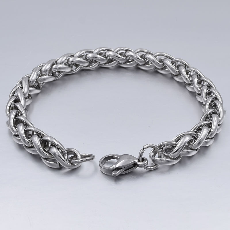HNSP Eenvoudige roestvrijstale - Men Accessories Singapore recensie en prijs