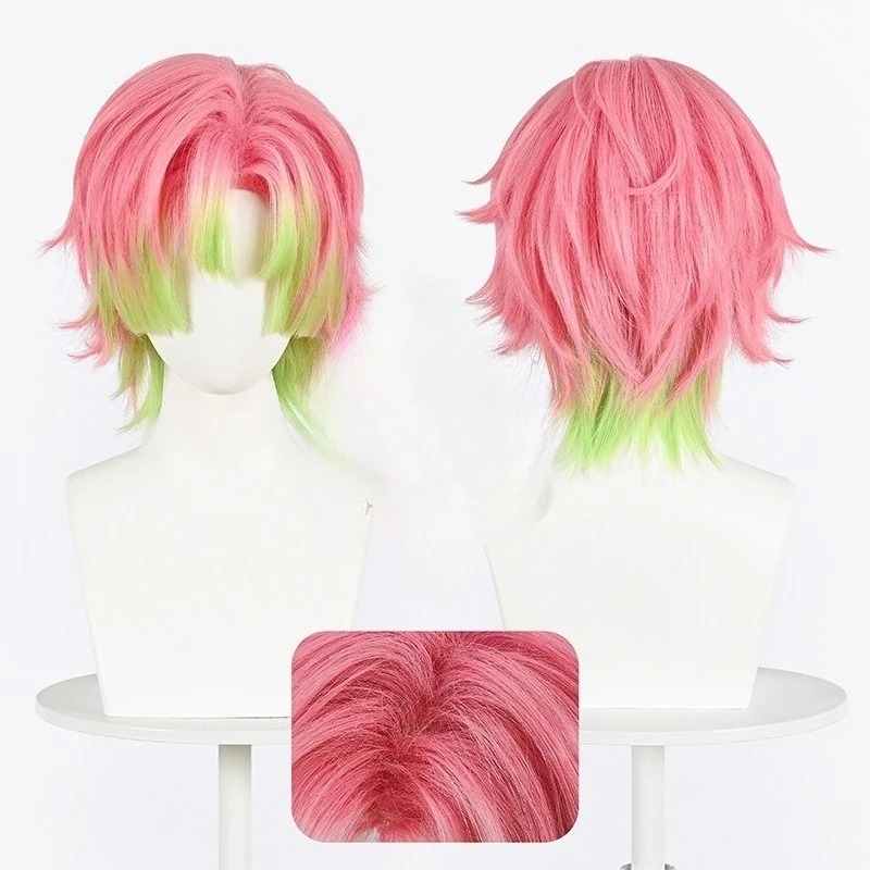 Kanroji Mitsuri Cosplay Pruik  - Men Accessories For Suit recensie en prijs