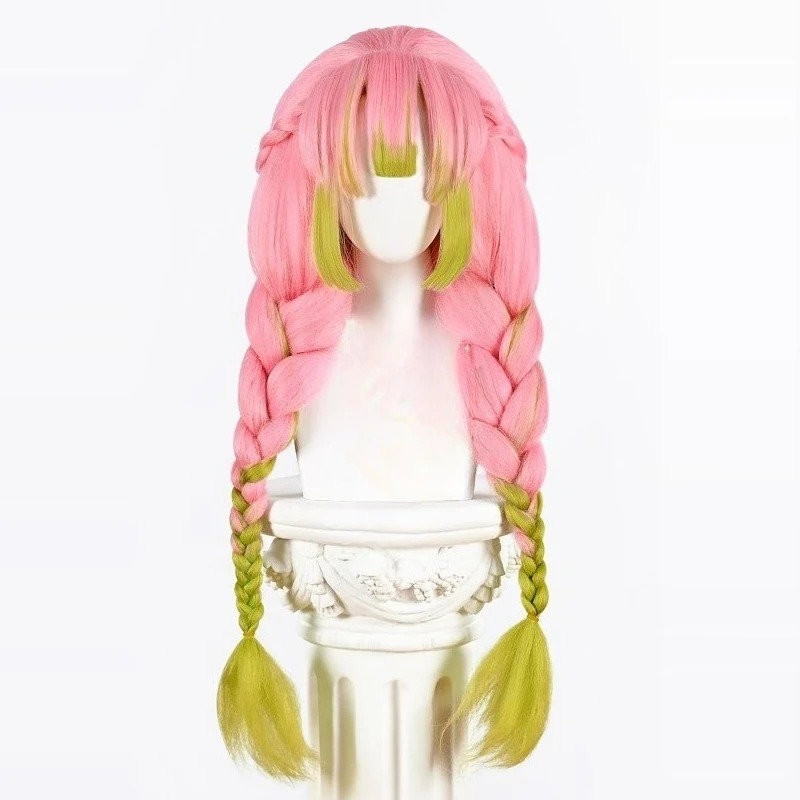 Kanroji Mitsuri Cosplay Pruik  - Men Accessories For Suit recensie en prijs