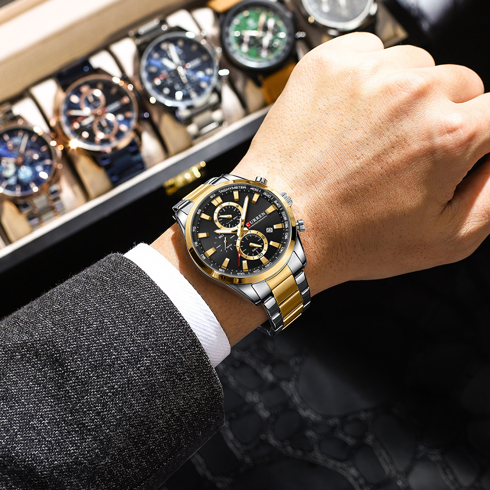 CURREN Casual quartz chrono sp - Men'S Accessories Jewelry Bracelet recensie en prijs