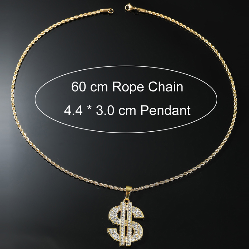 Dollar Bord Ketting 80S 90S Ko - Men Accessories Singapore recensie en prijs
