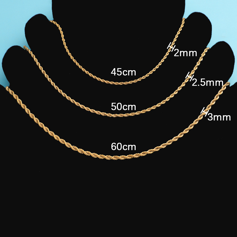 Fnixtar 10 stks 2-3mm Rvs Twis - Men Accessories Singapore recensie en prijs