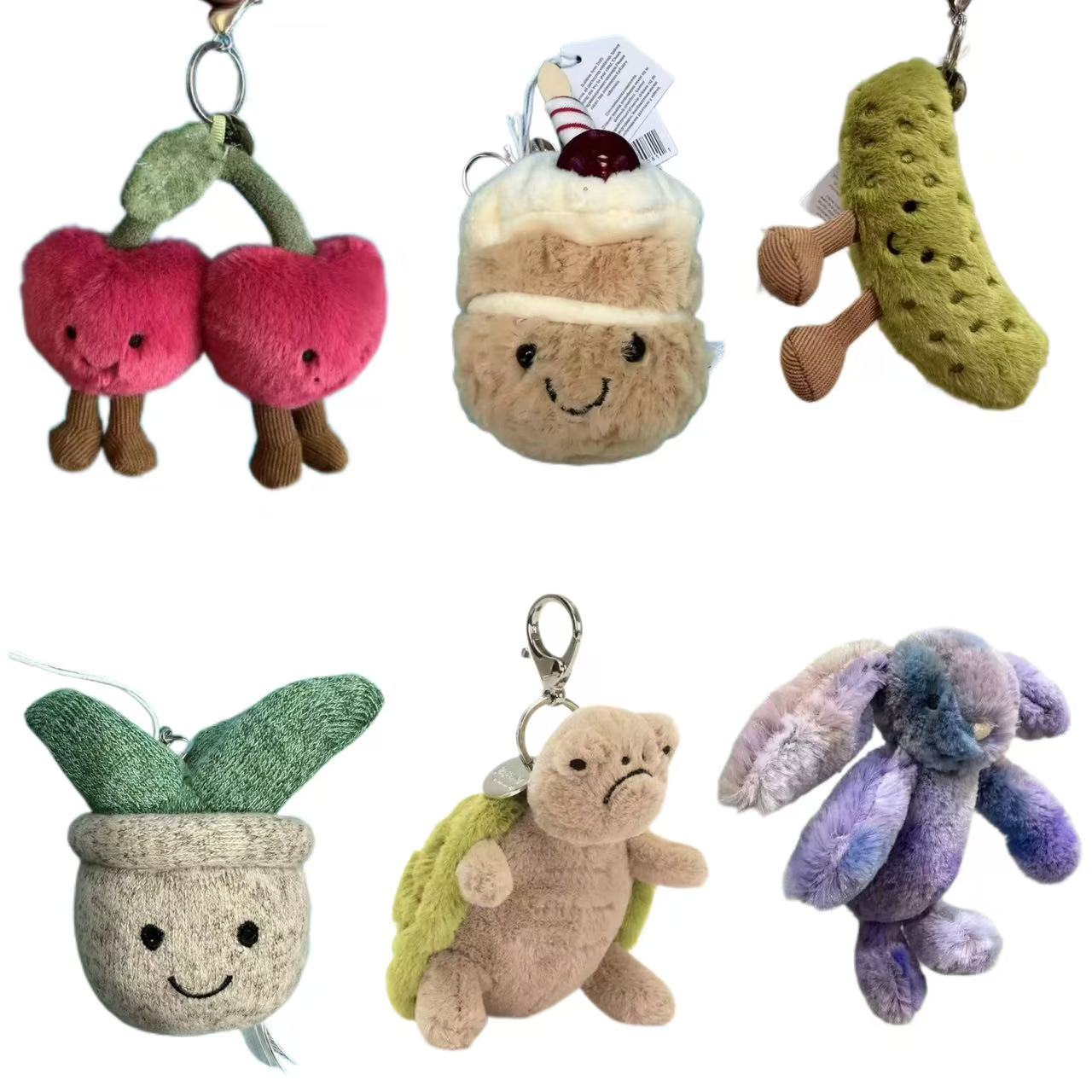 Nieuwe JA merk pluche sleutelh - Men Keychain Accessories recensie en prijs